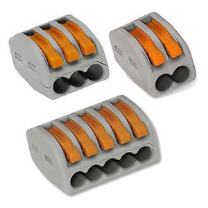 WAGO 222 serijos universalūs gnybtai