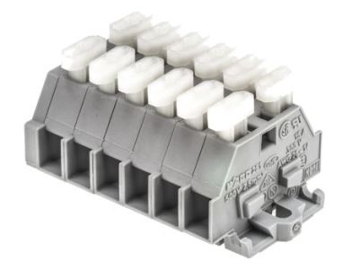 WAGO 261 serijos gnybtas su mygtukais